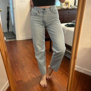 Levi’s Straight Leg Light Blue Denim Jeans